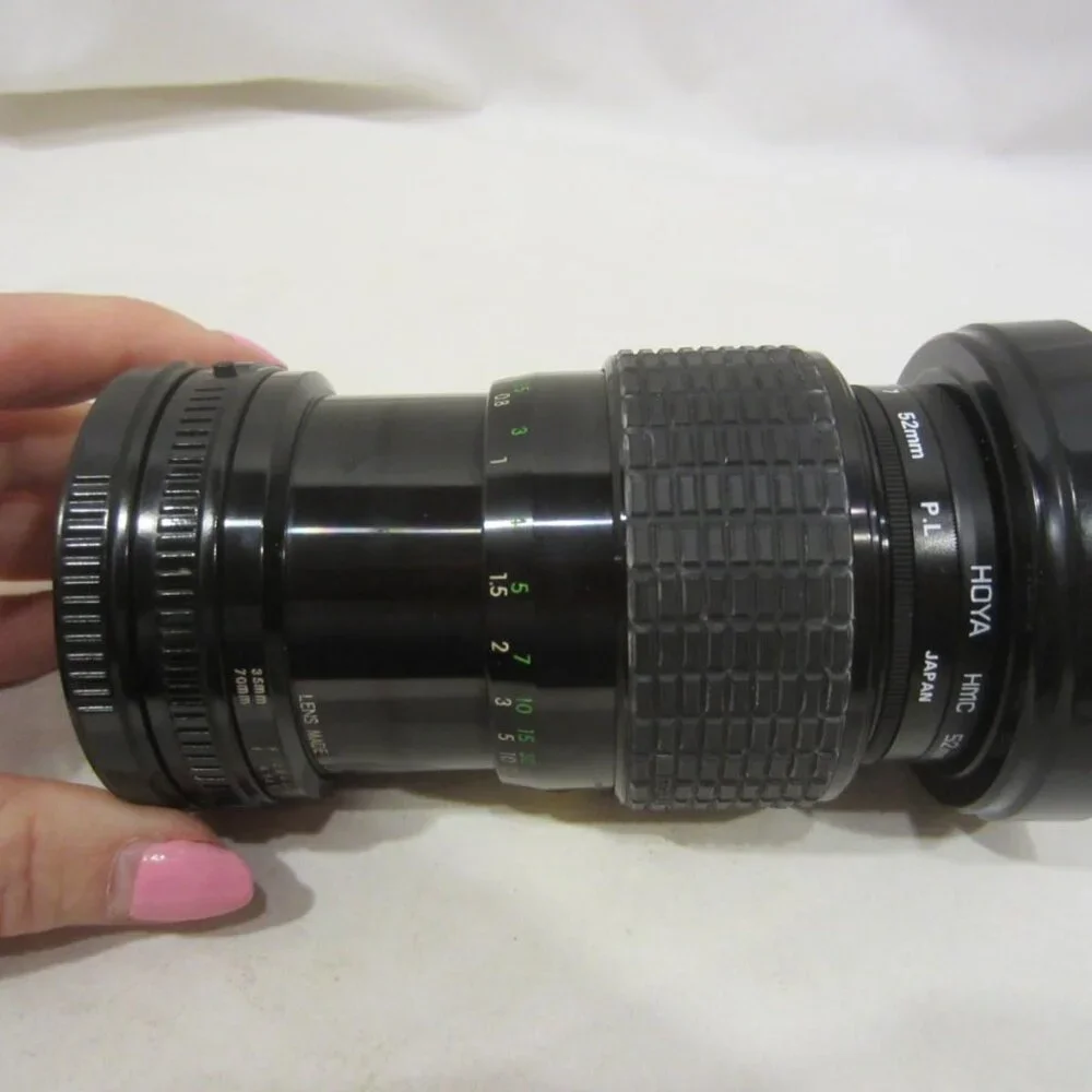 CANON 35-70MM 1:8 macro lens spectrum 7 filter Hoya UV